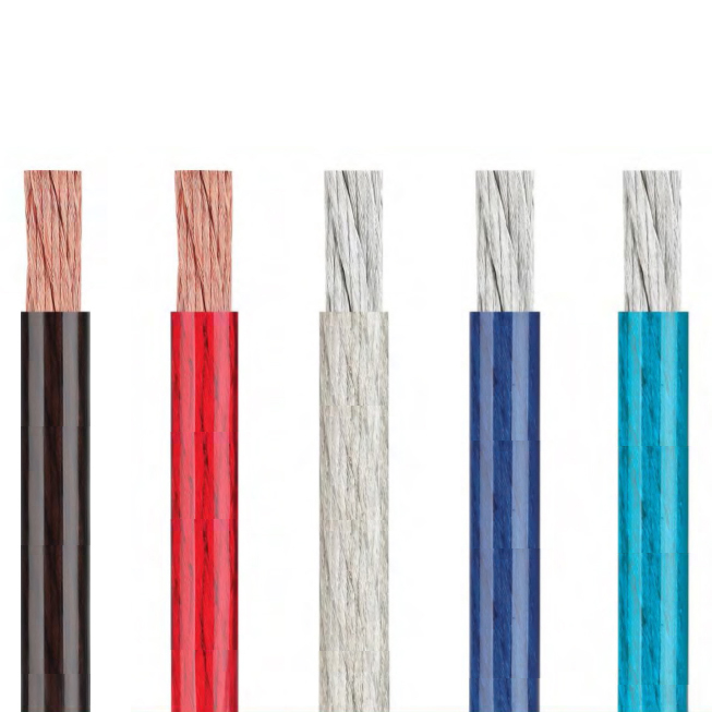 What are the primary applications for clear power cables?