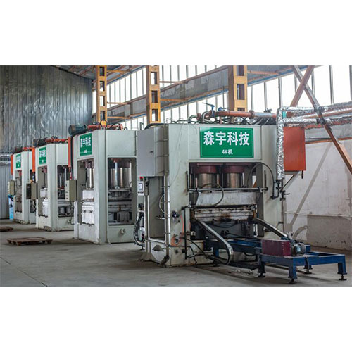 How a typical presswood pallet making machine works